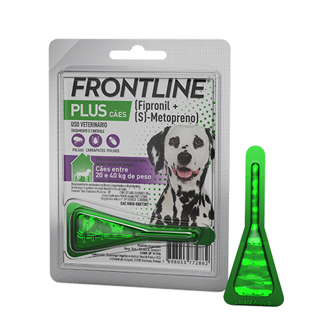 Frontline Plus Cães 20-40kg