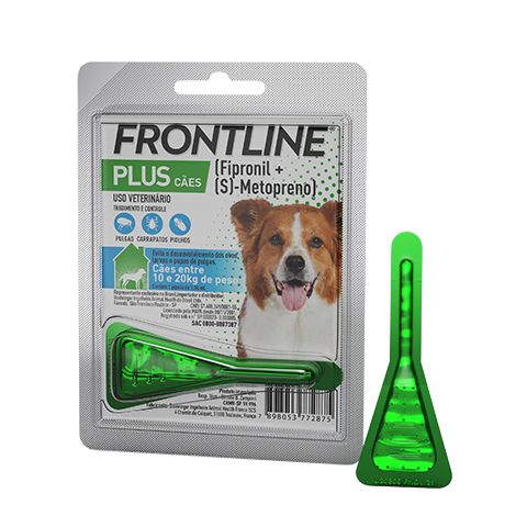 Frontline Plus Cães 10-20kg